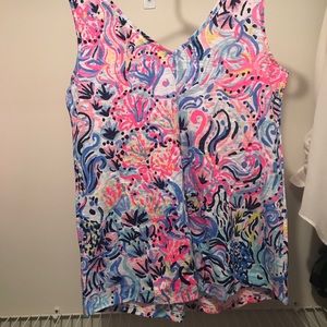 Lilly Pulitzer Gigi Tank Top NWT Sz Med